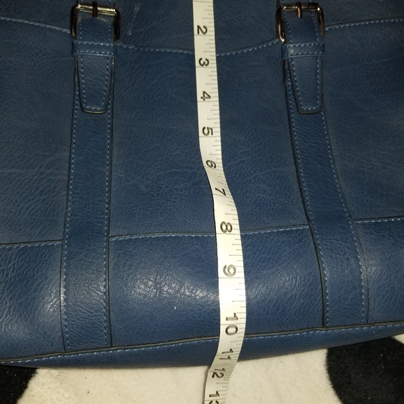 Used Blue Handbag - Picture 3 of 8